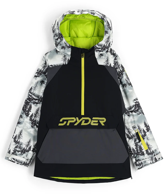 Spyder Boy's Jasper Anorak 3 Spyder Boy's Jasper Anorak