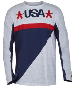 Spyder Men's Usa Snow Crew Top