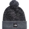 The North Face Girls' Chevron Pom Beanie -SnowLine Outfitters Shop the north face girls chevron pom beanie