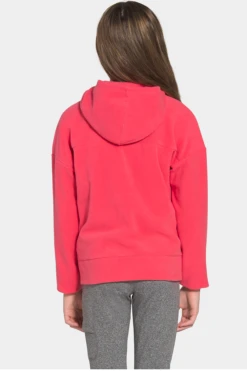 The North Face Girl's Glacier Full Zip Hoodie -SnowLine Outfitters Shop the north face girls glacier full zip hoodie 4
