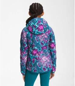The North Face Girls' Printed Thermoball Eco Hoodie 5 The North Face Girls' Printed Thermoball Eco Hoodie -SnowLine Outfitters Shop the north face girls printed thermoball eco hoodie 1
