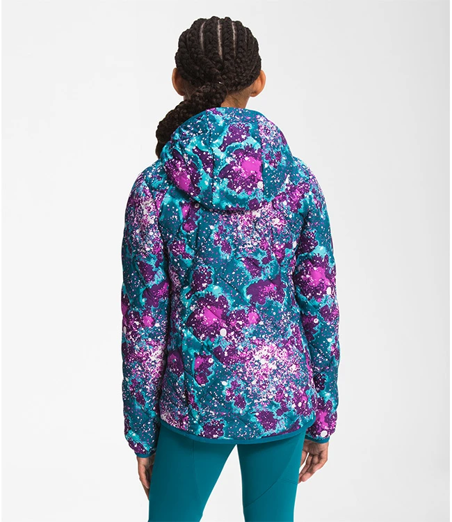 The North Face Girls' Printed Thermoball Eco Hoodie 4 The North Face Girls' Printed Thermoball Eco Hoodie - Image 2