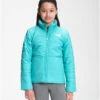 The North Face Girl's Reversible Mossbud Swirl Jacket -SnowLine Outfitters Shop the north face girls reversible mossbud swirl jack