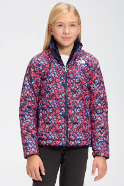 The North Face Girl's Reversible Mossbud Swirl Jacket