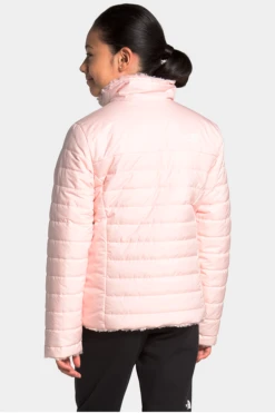 The North Face Girl's Reversible Mossbud Swirl Jacket -SnowLine Outfitters Shop the north face girls reversible mossbud swirl jack 4