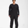 The North Face Women's Plus Freedom Insulated Bib -SnowLine Outfitters Shop the north face womens plus freedom insulated bib
