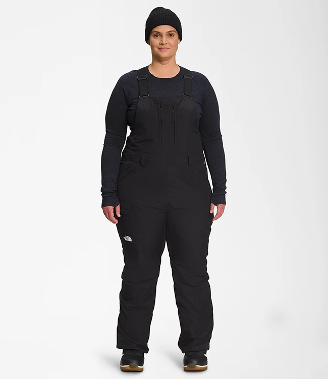 The North Face Women's Plus Freedom Insulated Bib 3 The North Face Women's Plus Freedom Insulated Bib