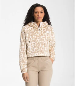 The North Face Women's Printed Osito 1/4 Zip Hoodie
